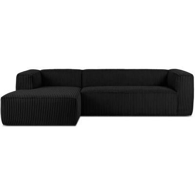 KONSIMO Ecksofa Ferox ¦ schwarz ¦ Maße (cm): B: 305 H: 73 KONSIMO Ecksofa Ferox ¦ schwarz ¦ Maße (cm): B: 305 H: 73