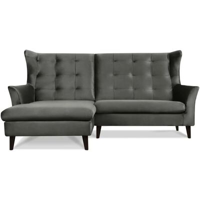 KONSIMO Ecksofa Salis ¦ grau ¦ Maße (cm): B: 225 H: 105 KONSIMO Ecksofa Salis ¦ grau ¦ Maße (cm): B: 225 H: 105