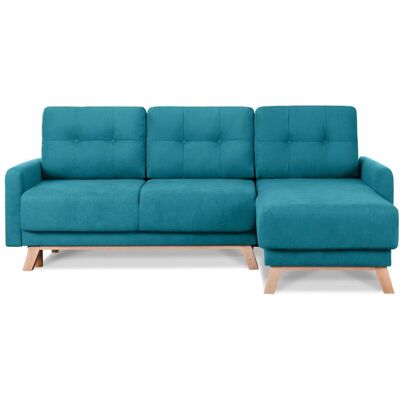 KONSIMO Ecksofa Visna ¦ türkis/petrol ¦ Maße (cm): B: 228 H: 79 KONSIMO Ecksofa Visna ¦ türkis/petrol ¦ Maße (cm): B: 228 H: 79