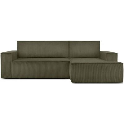 KONSIMO Ecksofa Napi ¦ grün ¦ Maße (cm): B: 262 H: 88 KONSIMO Ecksofa Napi ¦ grün ¦ Maße (cm): B: 262 H: 88