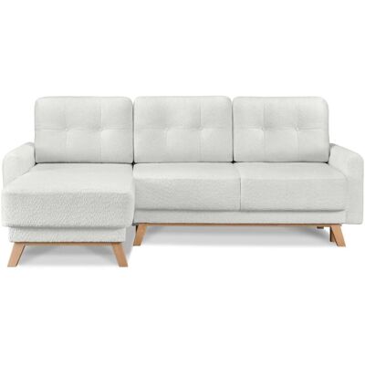 KONSIMO Ecksofa Visna ¦ creme ¦ Maße (cm): B: 228 H: 79 KONSIMO Ecksofa Visna ¦ creme ¦ Maße (cm): B: 228 H: 79