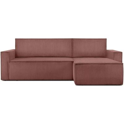 KONSIMO Ecksofa Napi ¦ rosa/pink ¦ Maße (cm): B: 246 H: 89 KONSIMO Ecksofa Napi ¦ rosa/pink ¦ Maße (cm): B: 246 H: 89
