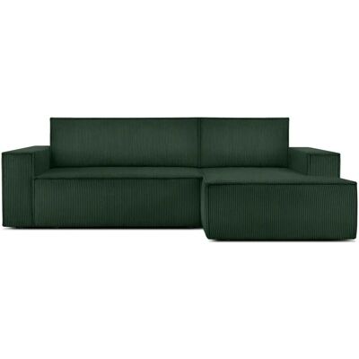 KONSIMO Ecksofa Napi ¦ grün ¦ Maße (cm): B: 262 H: 88 KONSIMO Ecksofa Napi ¦ grün ¦ Maße (cm): B: 262 H: 88