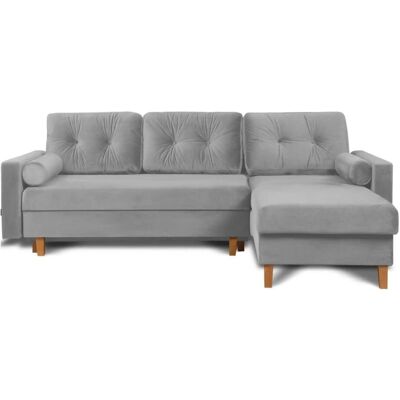 KONSIMO Ecksofa Eriso ¦ grau ¦ Maße (cm): B: 240 H: 75 KONSIMO Ecksofa Eriso ¦ grau ¦ Maße (cm): B: 240 H: 75