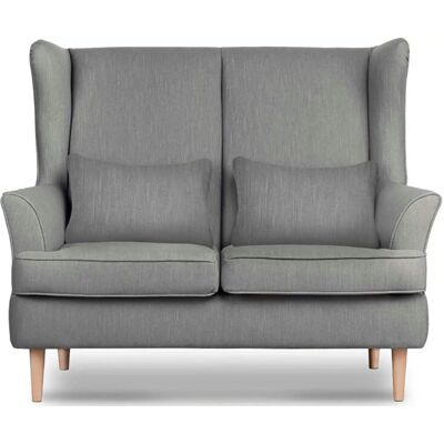 KONSIMO Einzelsofa Stralis ¦ grau ¦ Maße (cm): B: 136 H: 106 KONSIMO Einzelsofa Stralis ¦ grau ¦ Maße (cm): B: 136 H: 106