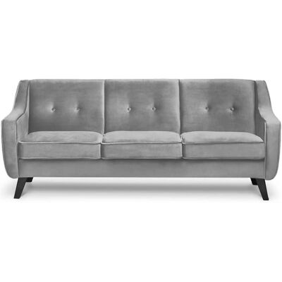 KONSIMO Einzelsofa Terso ¦ grau ¦ Maße (cm): B: 206 H: 81 KONSIMO Einzelsofa Terso ¦ grau ¦ Maße (cm): B: 206 H: 81