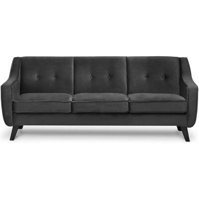 KONSIMO Einzelsofa Terso ¦ grau ¦ Maße (cm): B: 206 H: 81 KONSIMO Einzelsofa Terso ¦ grau ¦ Maße (cm): B: 206 H: 81