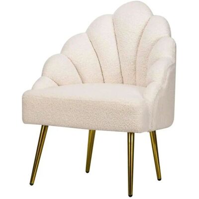 Nordlys Weiß Skandinavischer Sessel - 1 Sitz - Modernes Design Nordlys Weiß Skandinavischer Sessel - 1 Sitz - Modernes Design