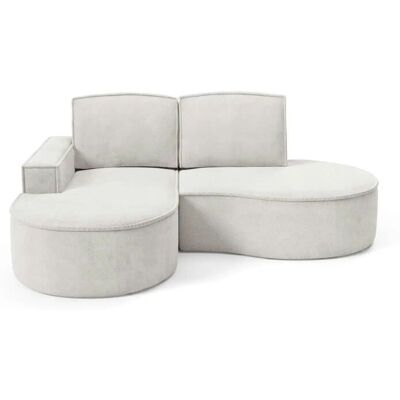 Höffner Ecksofa Flow ¦ weiß ¦ Maße (cm): B: 210 H: 88 Höffner Ecksofa Flow ¦ weiß ¦ Maße (cm): B: 210 H: 88