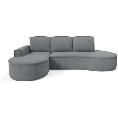 Höffner Ecksofa Flow ¦ grau ¦ Maße (cm): B: 277 H: 88 Höffner Ecksofa Flow ¦ grau ¦ Maße (cm): B: 277 H: 88