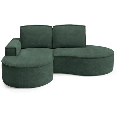Höffner Ecksofa Flow ¦ grün ¦ Maße (cm): B: 210 H: 88 Höffner Ecksofa Flow ¦ grün ¦ Maße (cm): B: 210 H: 88