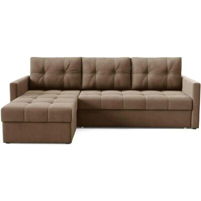 Höffner Ecksofa Olivia ¦ braun ¦ Maße (cm): B: 230 H: 86 Höffner Ecksofa Olivia ¦ braun ¦ Maße (cm): B: 230 H: 86