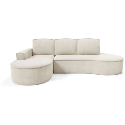 Höffner Ecksofa Flow ¦ beige ¦ Maße (cm): B: 277 H: 88 Höffner Ecksofa Flow ¦ beige ¦ Maße (cm): B: 277 H: 88