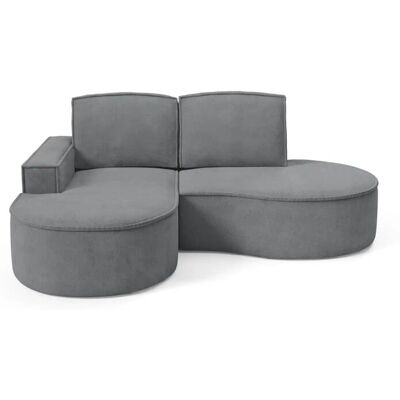 Höffner Ecksofa Flow ¦ grau ¦ Maße (cm): B: 210 H: 88 Höffner Ecksofa Flow ¦ grau ¦ Maße (cm): B: 210 H: 88