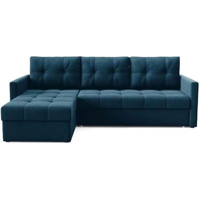 Höffner Ecksofa Olivia ¦ blau ¦ Maße (cm): B: 230 H: 86 Höffner Ecksofa Olivia ¦ blau ¦ Maße (cm): B: 230 H: 86