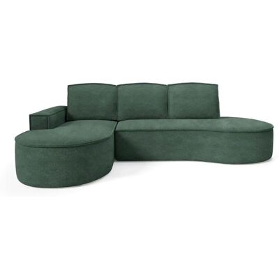 Höffner Ecksofa Flow ¦ grün ¦ Maße (cm): B: 277 H: 88 Höffner Ecksofa Flow ¦ grün ¦ Maße (cm): B: 277 H: 88