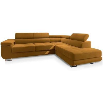 MASSENO Ecksofa mit Schlaffunktion Selva ¦ gelb ¦ Maße (cm): B: 277 H: 90 MASSENO Ecksofa mit Schlaffunktion Selva ¦ gelb ¦ Maße (cm): B: 277 H: 90