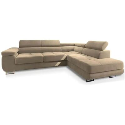 MASSENO Ecksofa mit Schlaffunktion Selva ¦ creme ¦ Maße (cm): B: 277 H: 90 MASSENO Ecksofa mit Schlaffunktion Selva ¦ creme ¦ Maße (cm): B: 277 H: 90