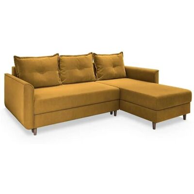 MASSENO Ecksofa mit Schlaffunktion Pisan ¦ gelb ¦ Maße (cm): B: 220 H: 91 MASSENO Ecksofa mit Schlaffunktion Pisan ¦ gelb ¦ Maße (cm): B: 220 H: 91