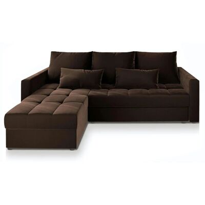 MASSENO Ecksofa mit Schlaffunktion Kos ¦ braun ¦ Maße (cm): B: 220 H: 85 MASSENO Ecksofa mit Schlaffunktion Kos ¦ braun ¦ Maße (cm): B: 220 H: 85