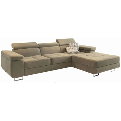 MASSENO Ecksofa mit Schlaffunktion Elma ¦ creme ¦ Maße (cm): B: 280 H: 90 MASSENO Ecksofa mit Schlaffunktion Elma ¦ creme ¦ Maße (cm): B: 280 H: 90