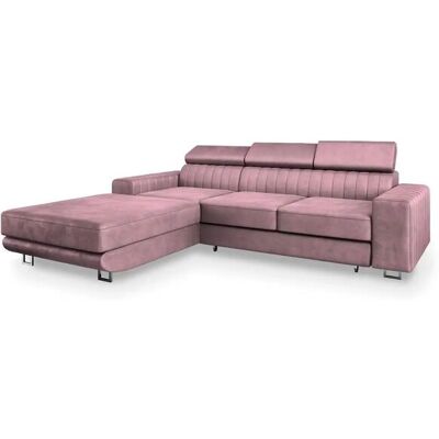 MASSENO Ecksofa mit Schlaffunktion Noto ¦ lila/violett ¦ Maße (cm): B: 267 H: 89 MASSENO Ecksofa mit Schlaffunktion Noto ¦ lila/violett ¦ Maße (cm): B: 267 H: 89