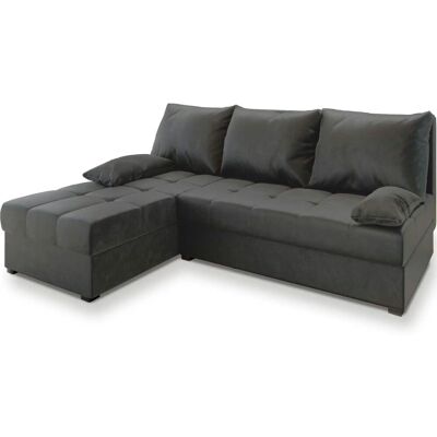 MASSENO Ecksofa mit Schlaffunktion Rita ¦ grau ¦ Maße (cm): B: 200 H: 85 MASSENO Ecksofa mit Schlaffunktion Rita ¦ grau ¦ Maße (cm): B: 200 H: 85