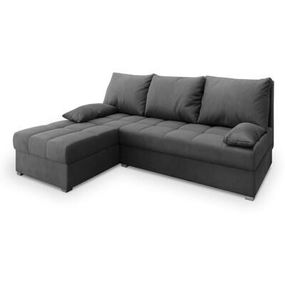 MASSENO Ecksofa mit Schlaffunktion Rita ¦ grau ¦ Maße (cm): B: 200 H: 85 MASSENO Ecksofa mit Schlaffunktion Rita ¦ grau ¦ Maße (cm): B: 200 H: 85