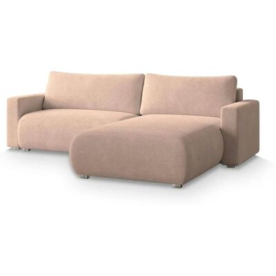 MASSENO Ecksofa mit Schlaffunktion Turin ¦ rosa/pink ¦ Maße (cm): B: 265 H: 83 MASSENO Ecksofa mit Schlaffunktion Turin ¦ rosa/pink ¦ Maße (cm): B: 265 H: 83