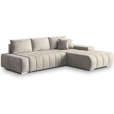 MASSENO Ecksofa mit Schlaffunktion Alese ¦ creme ¦ Maße (cm): B: 265 H: 85 MASSENO Ecksofa mit Schlaffunktion Alese ¦ creme ¦ Maße (cm): B: 265 H: 85