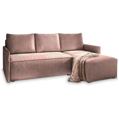 MASSENO Ecksofa mit Schlaffunktion Perusi ¦ lila/violett ¦ Maße (cm): B: 206 H: MASSENO Ecksofa mit Schlaffunktion Perusi ¦ lila/violett ¦ Maße (cm): B: 206 H: