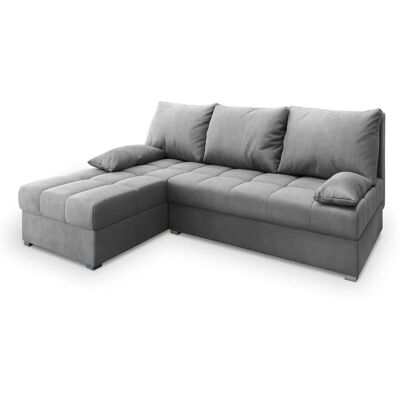 MASSENO Ecksofa mit Schlaffunktion Rita ¦ grau ¦ Maße (cm): B: 200 H: 85 MASSENO Ecksofa mit Schlaffunktion Rita ¦ grau ¦ Maße (cm): B: 200 H: 85