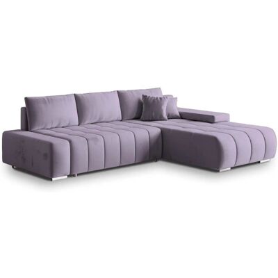 MASSENO Ecksofa mit Schlaffunktion Alese ¦ lila/violett ¦ Maße (cm): B: 265 H: MASSENO Ecksofa mit Schlaffunktion Alese ¦ lila/violett ¦ Maße (cm): B: 265 H: