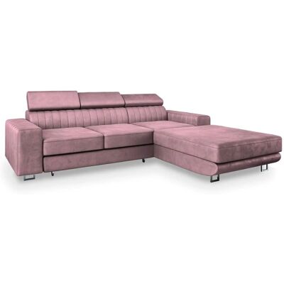 MASSENO Ecksofa mit Schlaffunktion Noto ¦ lila/violett ¦ Maße (cm): B: 267 H: 89 MASSENO Ecksofa mit Schlaffunktion Noto ¦ lila/violett ¦ Maße (cm): B: 267 H: 89