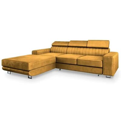 MASSENO Ecksofa mit Schlaffunktion Noto ¦ gelb ¦ Maße (cm): B: 267 H: 89 MASSENO Ecksofa mit Schlaffunktion Noto ¦ gelb ¦ Maße (cm): B: 267 H: 89