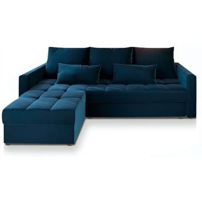 MASSENO Ecksofa mit Schlaffunktion Kos ¦ blau ¦ Maße (cm): B: 220 H: 85 MASSENO Ecksofa mit Schlaffunktion Kos ¦ blau ¦ Maße (cm): B: 220 H: 85