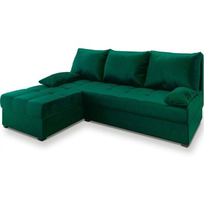 MASSENO Ecksofa mit Schlaffunktion Rita ¦ grün ¦ Maße (cm): B: 200 H: 85 MASSENO Ecksofa mit Schlaffunktion Rita ¦ grün ¦ Maße (cm): B: 200 H: 85