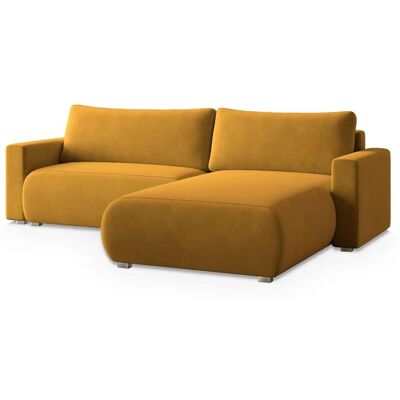 MASSENO Ecksofa mit Schlaffunktion Turin ¦ gelb ¦ Maße (cm): B: 265 H: 83 MASSENO Ecksofa mit Schlaffunktion Turin ¦ gelb ¦ Maße (cm): B: 265 H: 83