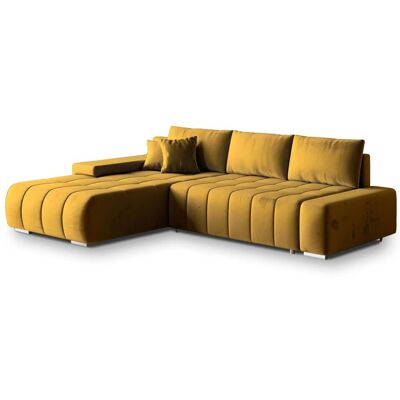 MASSENO Ecksofa mit Schlaffunktion Alese ¦ gelb ¦ Maße (cm): B: 265 H: 85 MASSENO Ecksofa mit Schlaffunktion Alese ¦ gelb ¦ Maße (cm): B: 265 H: 85