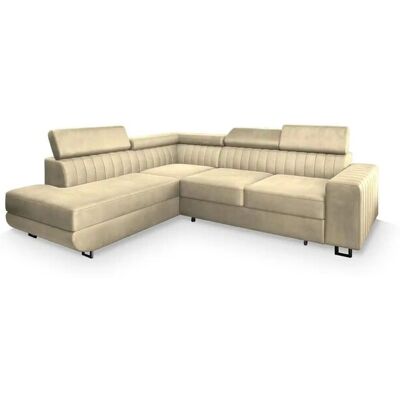 MASSENO Ecksofa mit Schlaffunktion Nola ¦ creme ¦ Maße (cm): B: 253 H: 88 MASSENO Ecksofa mit Schlaffunktion Nola ¦ creme ¦ Maße (cm): B: 253 H: 88