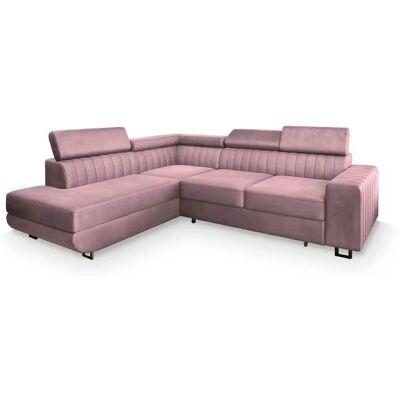 MASSENO Ecksofa mit Schlaffunktion Nola ¦ lila/violett ¦ Maße (cm): B: 253 H: 88 MASSENO Ecksofa mit Schlaffunktion Nola ¦ lila/violett ¦ Maße (cm): B: 253 H: 88