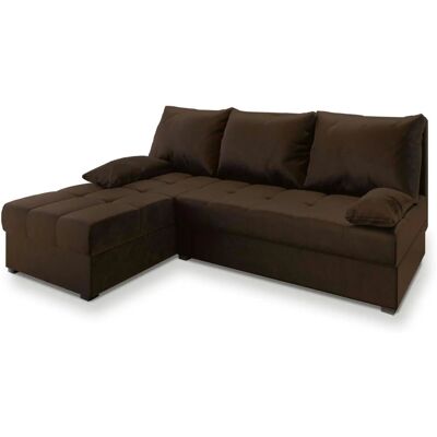 MASSENO Ecksofa mit Schlaffunktion Rita ¦ braun ¦ Maße (cm): B: 200 H: 85 MASSENO Ecksofa mit Schlaffunktion Rita ¦ braun ¦ Maße (cm): B: 200 H: 85