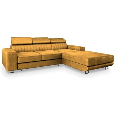 MASSENO Ecksofa mit Schlaffunktion Noto ¦ gelb ¦ Maße (cm): B: 267 H: 89 MASSENO Ecksofa mit Schlaffunktion Noto ¦ gelb ¦ Maße (cm): B: 267 H: 89
