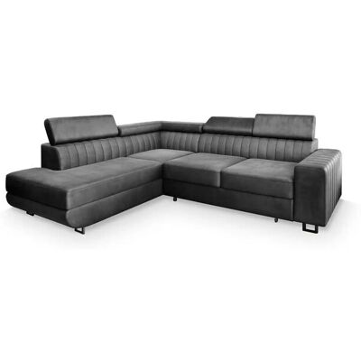 MASSENO Ecksofa mit Schlaffunktion Nola ¦ grau ¦ Maße (cm): B: 253 H: 88 MASSENO Ecksofa mit Schlaffunktion Nola ¦ grau ¦ Maße (cm): B: 253 H: 88
