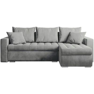 Höffner Ecksofa mit Schlaffunktion Luis ¦ grau ¦ Maße (cm): B: 238 H: 85 Höffner Ecksofa mit Schlaffunktion Luis ¦ grau ¦ Maße (cm): B: 238 H: 85