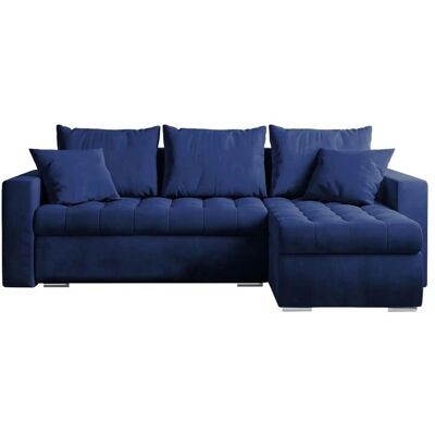 Höffner Ecksofa mit Schlaffunktion Luis ¦ blau ¦ Maße (cm): B: 238 H: 85 Höffner Ecksofa mit Schlaffunktion Luis ¦ blau ¦ Maße (cm): B: 238 H: 85