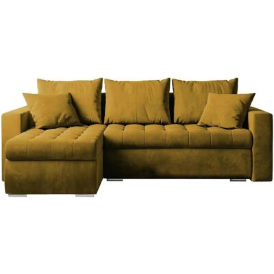 Höffner Ecksofa mit Schlaffunktion Luis ¦ gelb ¦ Maße (cm): B: 238 H: 85 Höffner Ecksofa mit Schlaffunktion Luis ¦ gelb ¦ Maße (cm): B: 238 H: 85