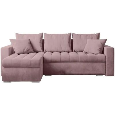 Höffner Ecksofa mit Schlaffunktion Luis ¦ rosa/pink ¦ Maße (cm): B: 238 H: 85 Höffner Ecksofa mit Schlaffunktion Luis ¦ rosa/pink ¦ Maße (cm): B: 238 H: 85