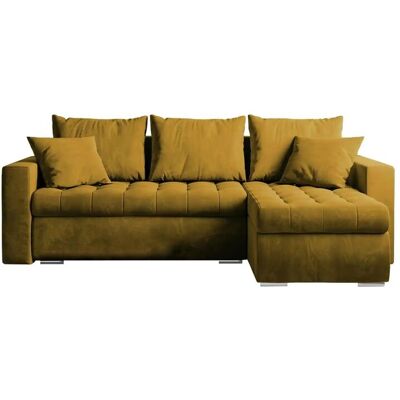 Höffner Ecksofa mit Schlaffunktion Luis ¦ gelb ¦ Maße (cm): B: 238 H: 85 Höffner Ecksofa mit Schlaffunktion Luis ¦ gelb ¦ Maße (cm): B: 238 H: 85