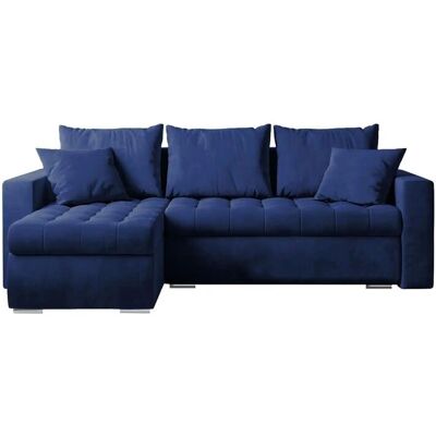 Höffner Ecksofa mit Schlaffunktion Luis ¦ blau ¦ Maße (cm): B: 238 H: 85 Höffner Ecksofa mit Schlaffunktion Luis ¦ blau ¦ Maße (cm): B: 238 H: 85